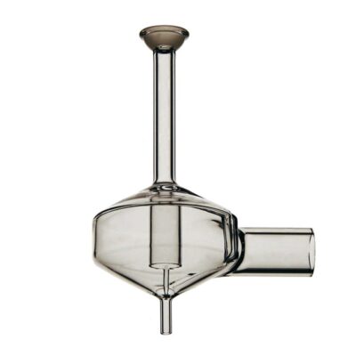 Precision Glassblowing - Pyrex Spray Chamber Cyclonic Radial with Knockout - 550-41, 318-00111-1 - Click Image to Close